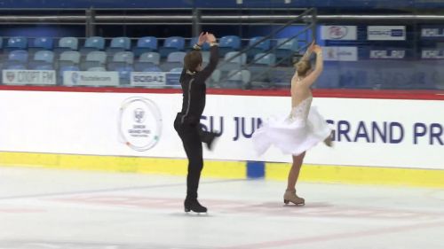 Rachel parsons / michael parsons (usa) - jgp zagreb 2015 - short dance
