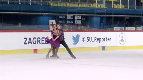 Anastasia skoptcova / kirill aleshin (rus) - jgp zagreb 2015 - short dance