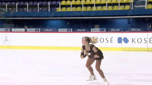 Diana pervushkina (rus) - jgp zagreb 2015 - free program