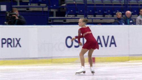 Gubanova anastasia (rus) - jgp 2016 ostrava (svk) - free program