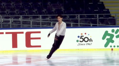 Nik folini (ita) - junior grand prix 2017, salzburg - free skate