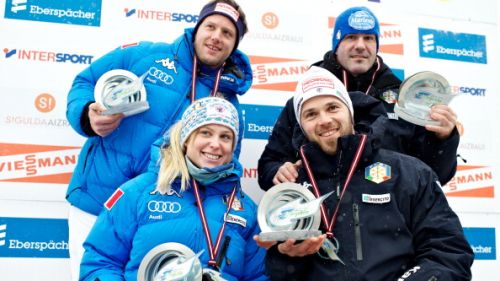 Gli azzurri per la prima tappa di Coppa del Mondo