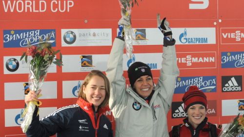 Noelle Pikus Pace domina a Park City