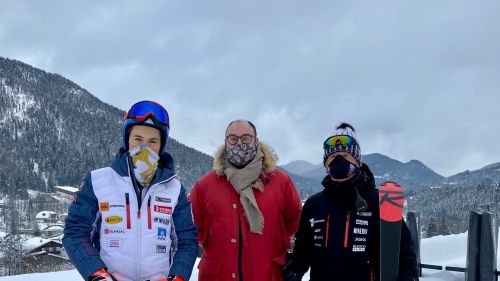 A Tarvisio non potevano mancare la leader di Coppa ed il suo allenatore