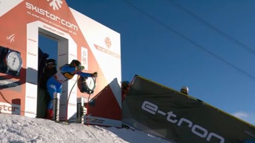 Sofia goggia | silver medal | ladies' super g | are | fis world alpine ski championships