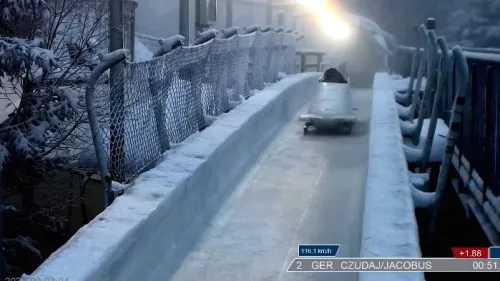 Altenberg Coppa Europa Bob 2020-21  - Allenamenti ufficiali 06-01-2021