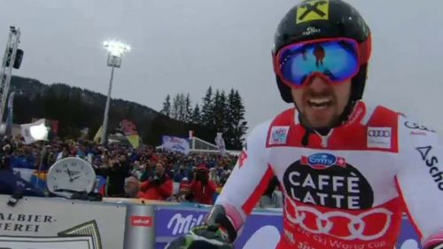 Hirscher vince il gigante dell'alta badia 2018