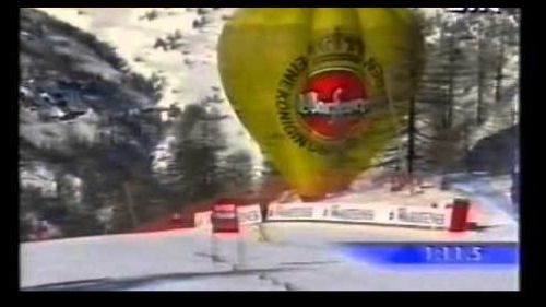 Kristian ghedina è bronzo ai mondiali di sestriere 1997