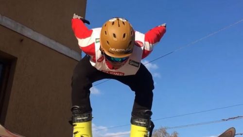 Sport during #coronavirus : ski jumping