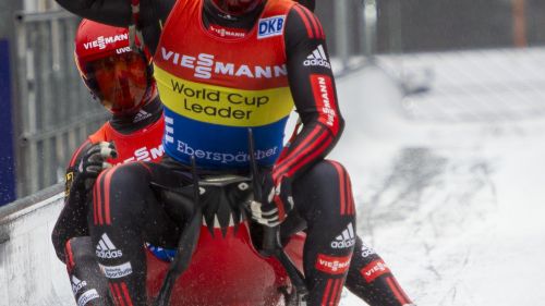 Due doppi azzurri sul podio a Winterberg nella gara dominata da Wendl-Artl