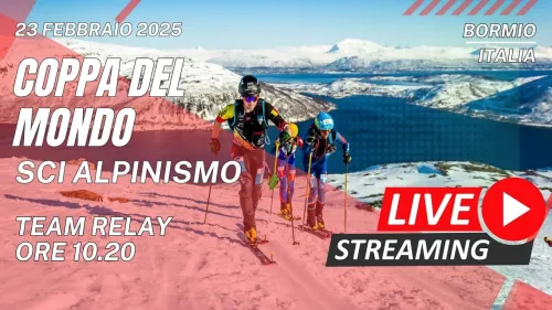 LIVE | Bormio | Coppa Europa del Mondo 2025 | Sci Alpinismo - Team Relay