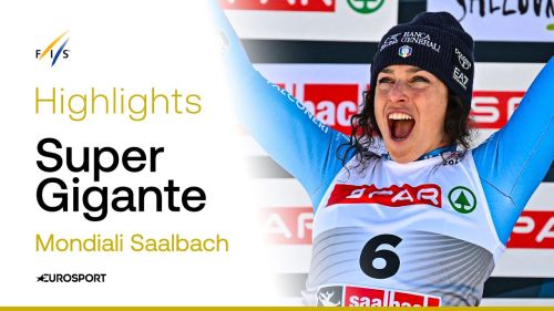 Federica brignone è medaglia d'argento in superg ai mondiali di saalbach 2025