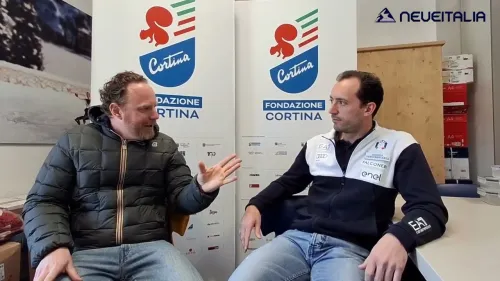 Mattia Gaspari: Scendere per primo sulla pista di Cortina è stata unemozione incredibile