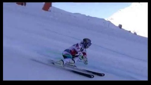 Anna fenninger caduta a soelden 21.10.2015