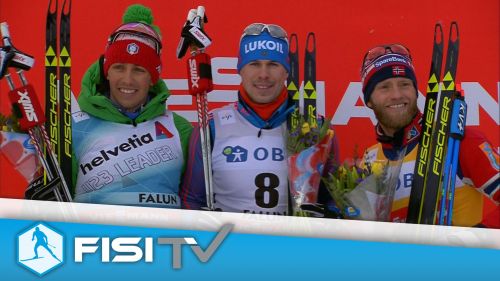 Highlights | de fabiani straordinario a falun: primo podio a skating | fisi official