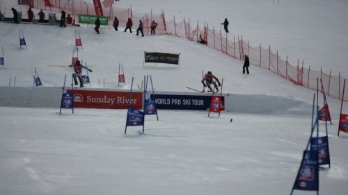 What an awesome piece that bill green's... world pro ski tour