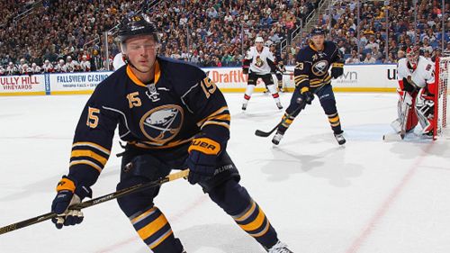 Eichel fires first nhl goal past anderson