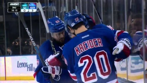 Sharks @ rangers 10/19/15