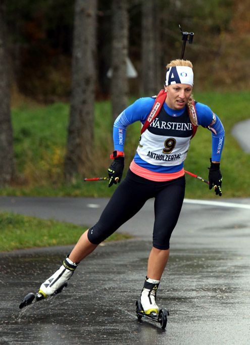 Federica però non ha paura di andare dove è più bagnato
