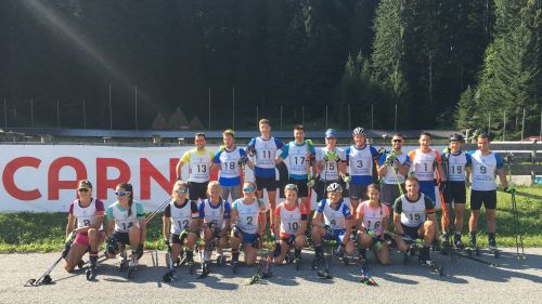FOTOGALLERY: giornata di test fisici per i biathleti azzurri