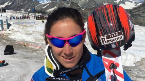 Sofia goggia intervista del 28 8 2016 a cervinia