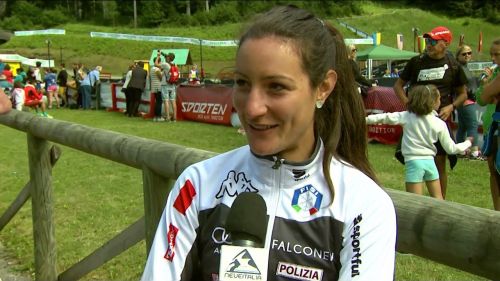 Intervista a alexia runggaldier - carnia arena - 15 luglio 2017