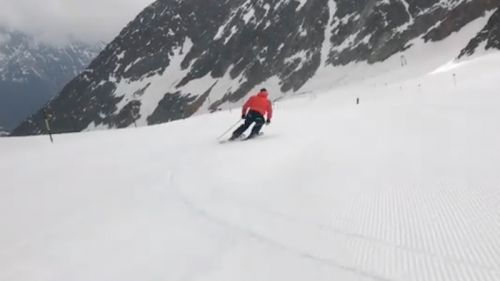 Nach 4 monaten harter arbeit fühlt es... felix neureuther