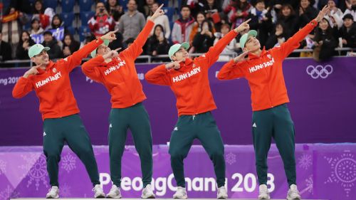 Storico primo oro ai Giochi invernali per l'Ungheria nella staffetta maschile dello short track