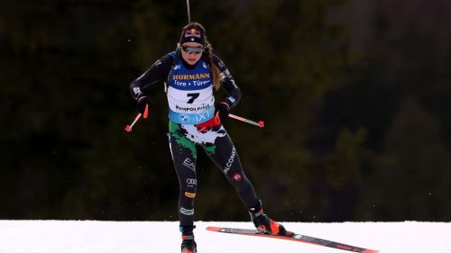 Federica Sanfilippo, protagonista delle uniche due vittorie azzurre nella Staffetta femminile, si ritira dal Biathlon