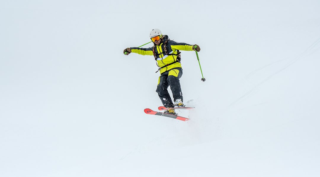 Alberto Magri al test di Blizzard Bonafide 97 (2022)