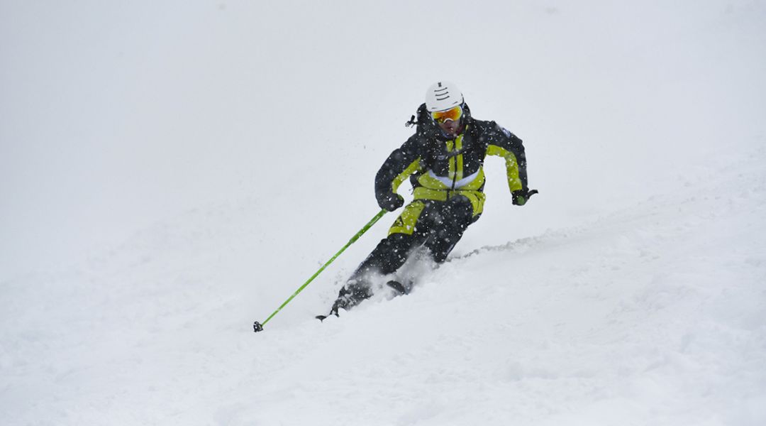 Umberto Genitatti al test di Volkl Rise Above 88 (2023)