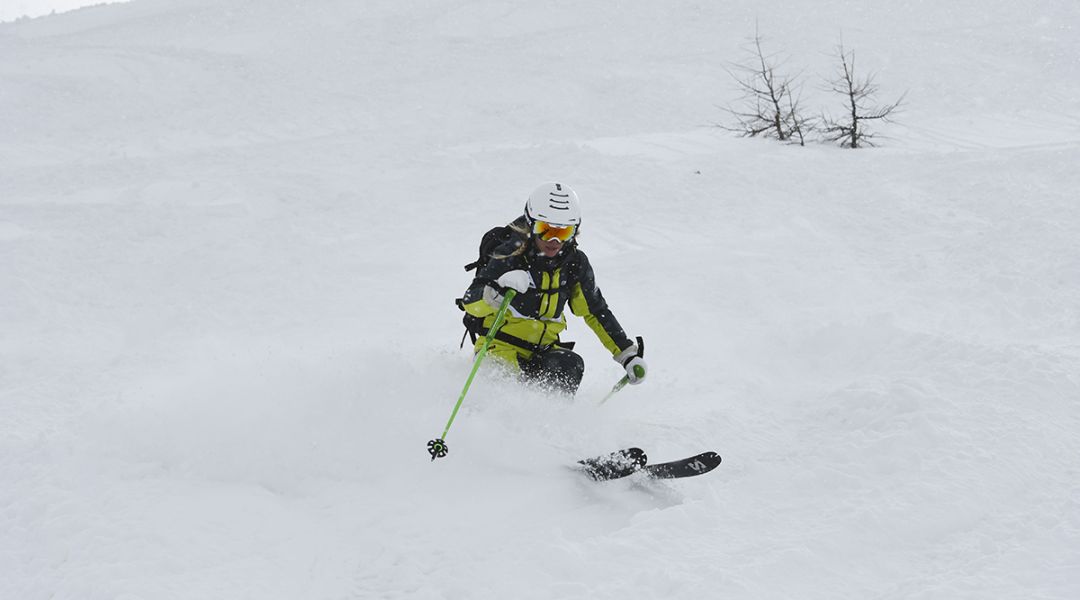 Alice Gabasio al test di Salomon MTN 86 Pro (2023)