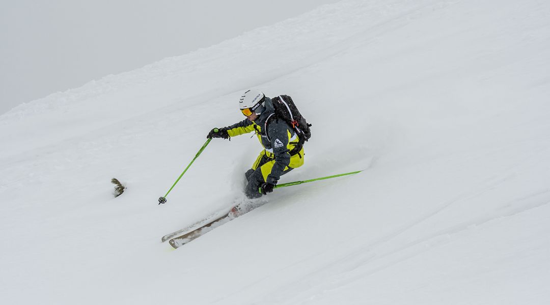 Ludovico Grimoldi al test di Scott Pure Mission 98 Ti (2024)