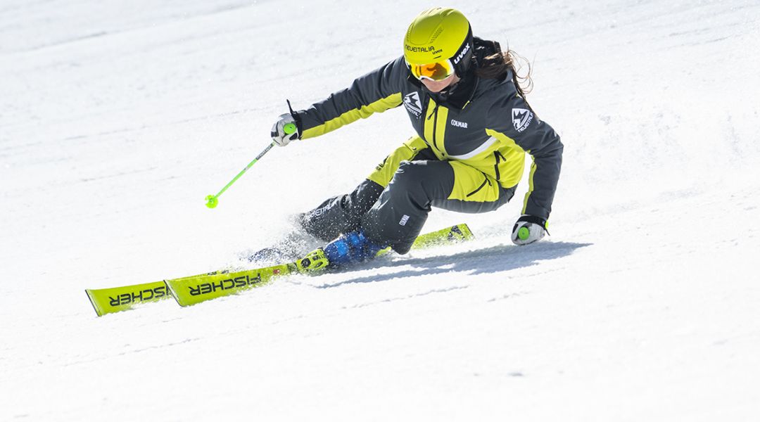 Isabel Anghilante al test di Fischer RC4 WorldCup CT (2023)