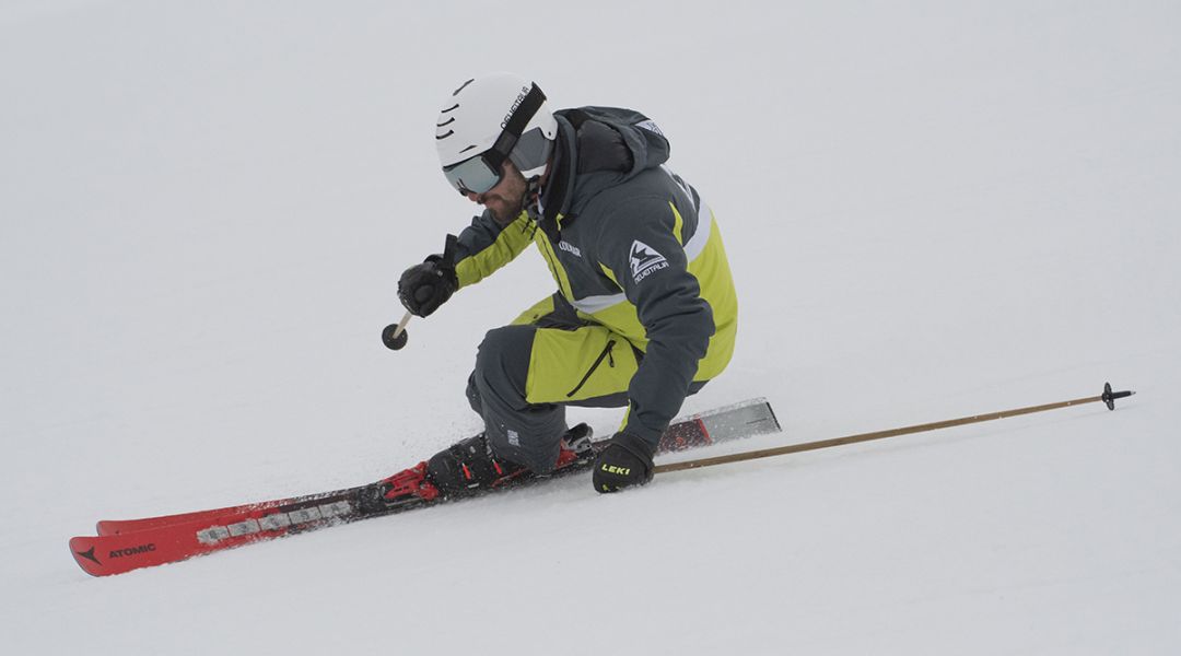 Giordano Magri al test di Atomic Redster G9 RS Revoshock  (2023)