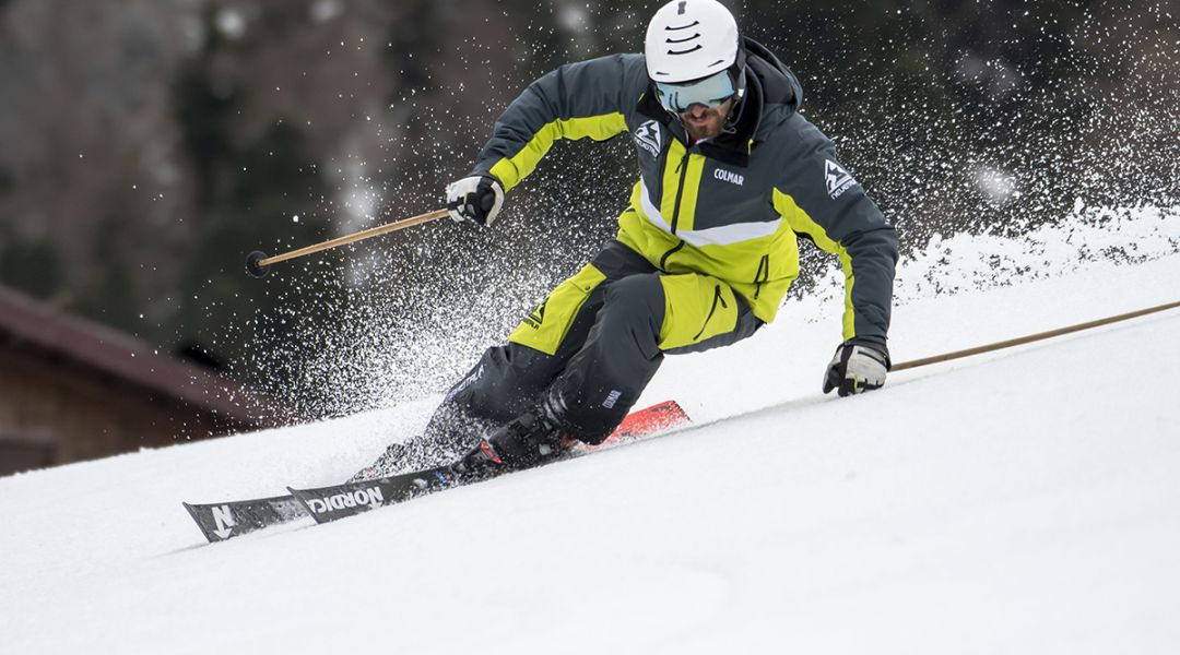 Giordano Magri al test di Atomic Hawx Prime 130 S GW (2023)