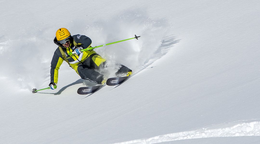 Alberto Sugliano al test di Armada Tracer 98 (2022)