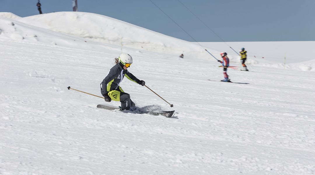 Isabel Anghilante al test di Nordica Belle DC 72 (2023)