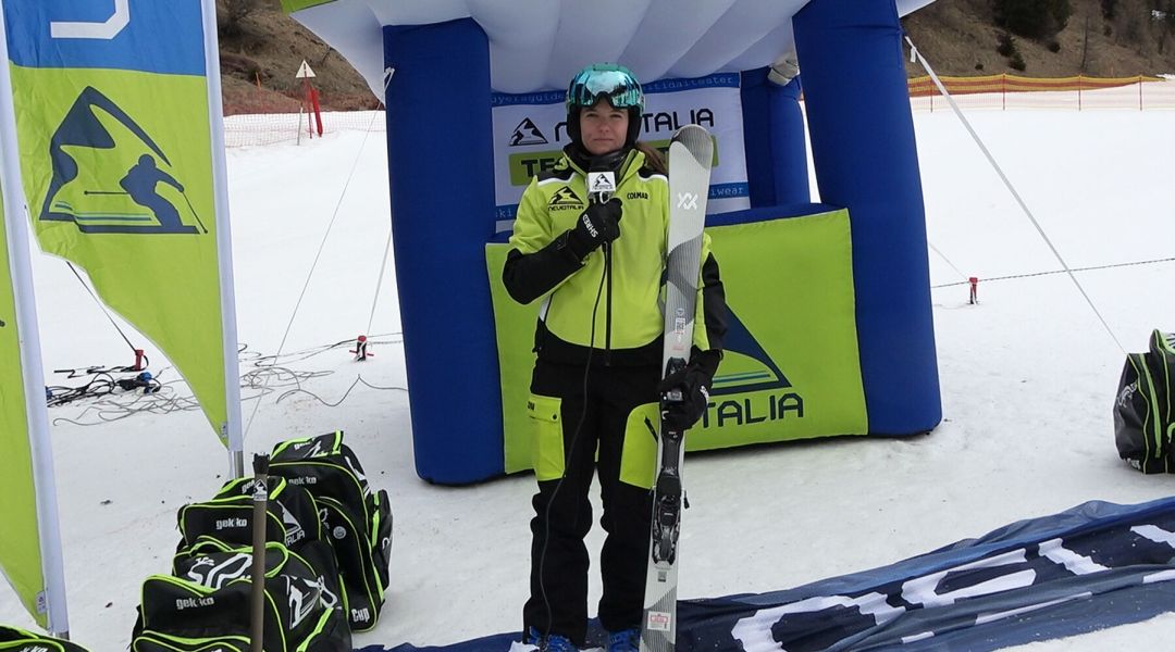 Elena Coin al test di Volkl Shine SC (2026)