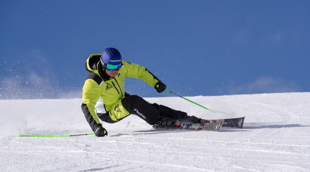 Lorenzo Pedrolini al test di Rossignol Forza 70+ Ti Master (2026)