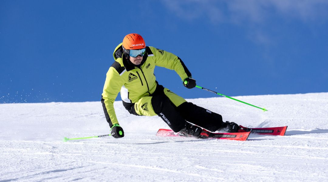 Riccardo Giacomel al test di Atomic Redster G9 RS Revoshock  (2026)