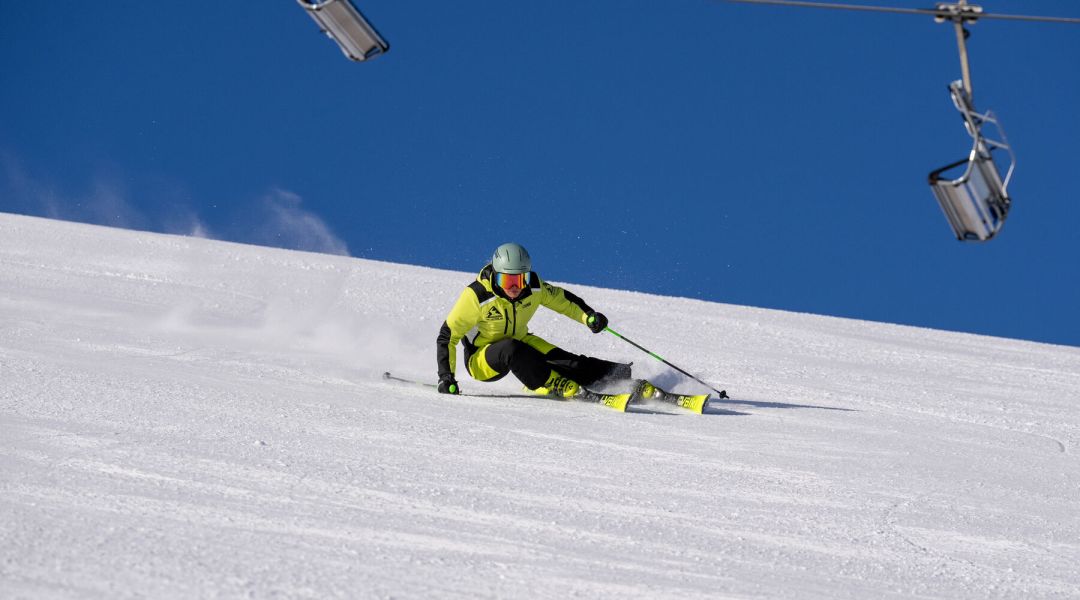 Giulia Antonucci al test di Volkl Racetiger SC (2026)