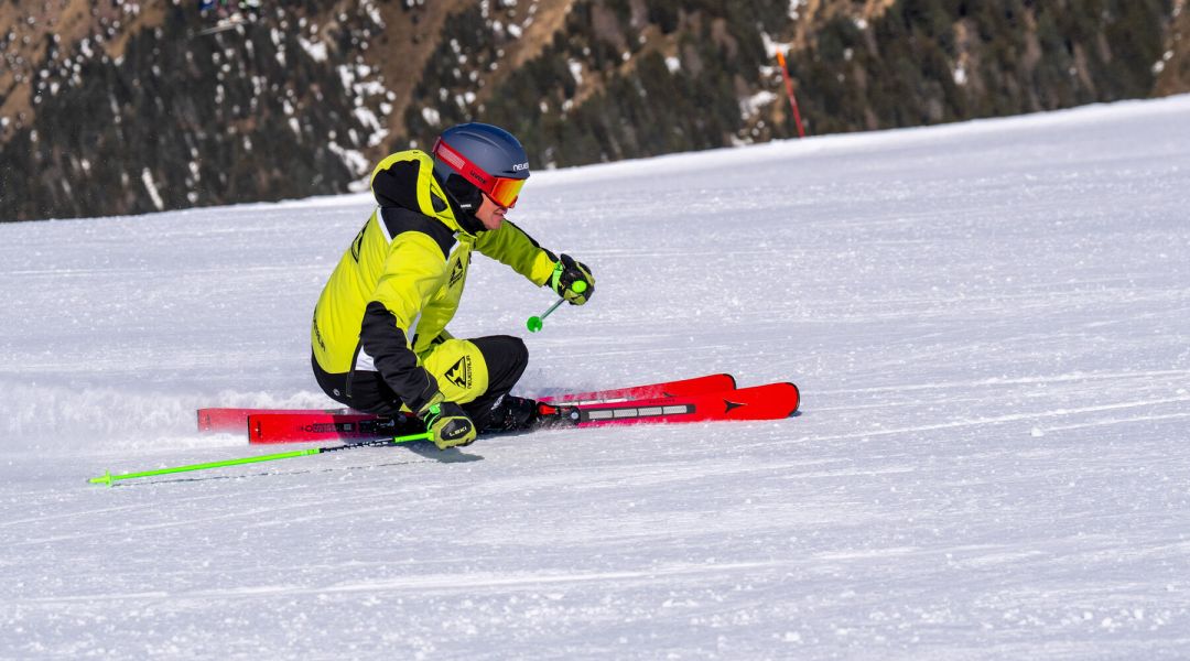 Stefano Belingheri al test di Atomic Redster S9 Revoshock S (2026)