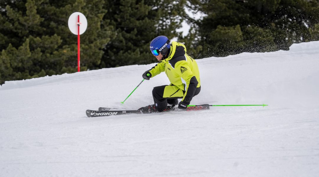 Lorenzo Pedrolini al test di Nordica Dobermann SLR DC FDT (2026)