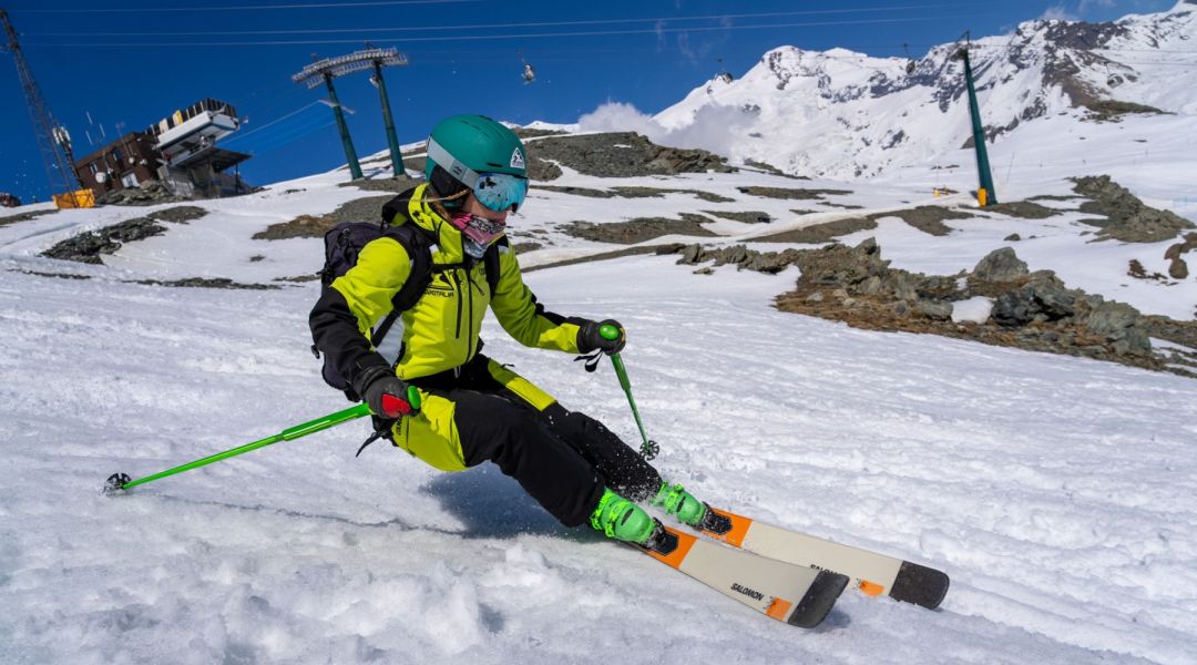 Alice Gabasio al test di Salomon MTN 91 CARBON (2026)