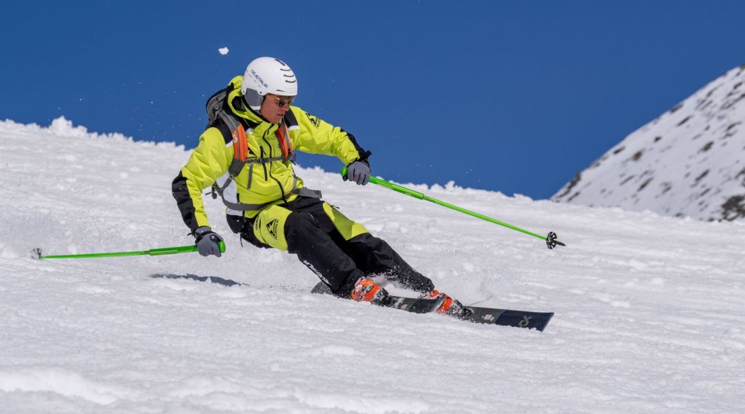 Francesco Maccagnini al test di Volkl Mantra 102 (2026)