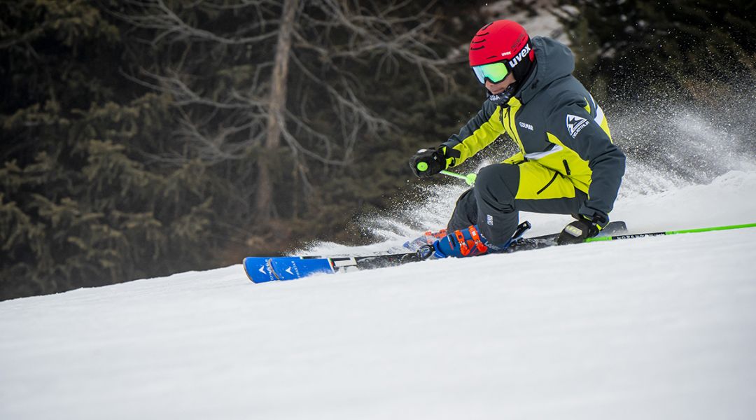 Alex Favaro al test di Dynastar Speed Omeglass Master SL (Limited edition Clement Noel) (2023)