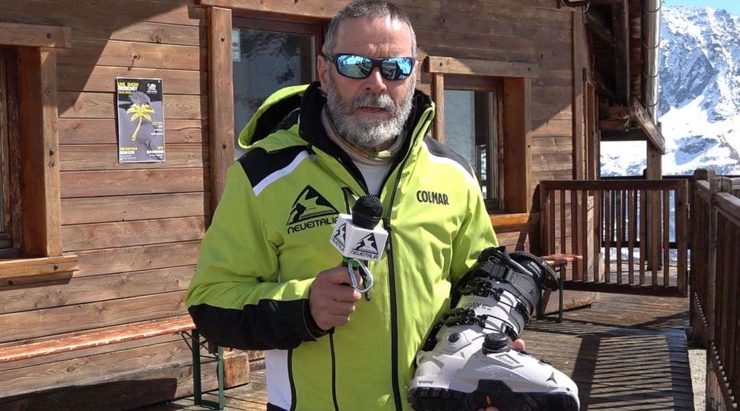 Franz Carrara al test di Atomic Hawx Ultra XTD 130 BOA  (2026)