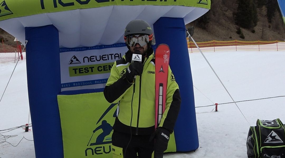 Federico Casnati al test di Atomic Redster S9 Revoshock S (2026)