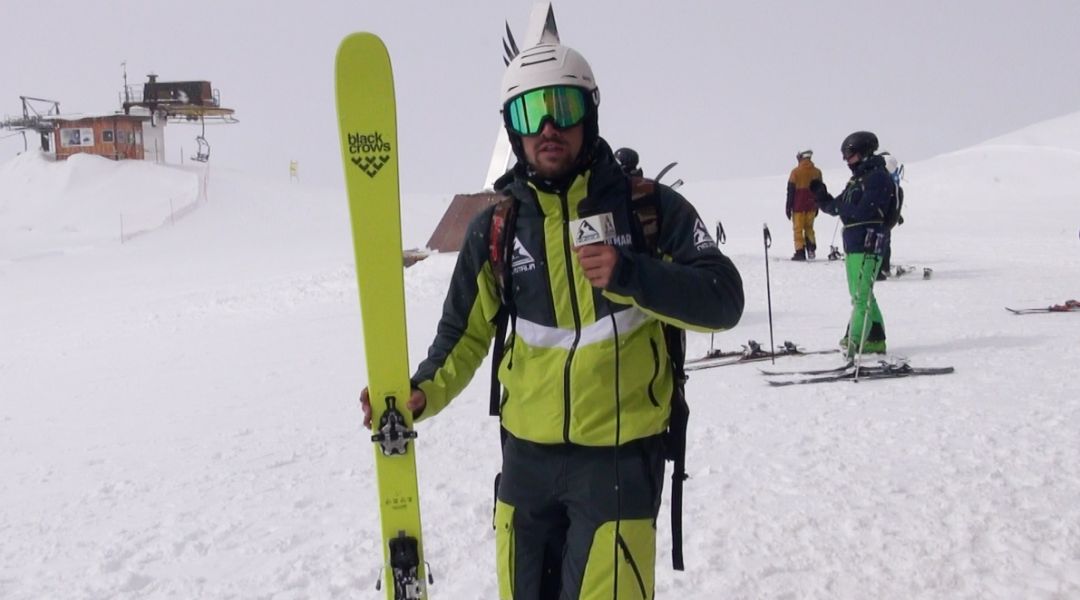 Alberto Magri al test di Blackcrows Orb Freebird (2023)